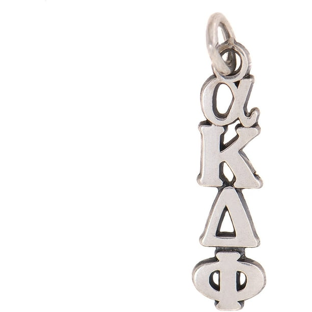 Brand New RARE!!! Delta Sigma Phi Rhodium Silver Charm Pendant Brand New RARE!!! Delta Sigma Phi Rhodium Silver Charm Pendant